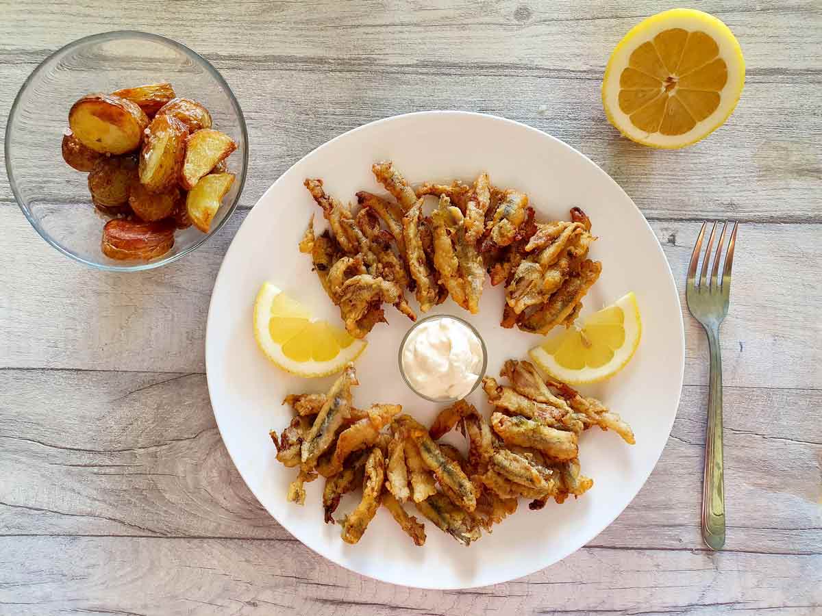 How to Make Traditional Andalucian Boquerones al Limon (Fried Anchovies Marinated in Lemon)