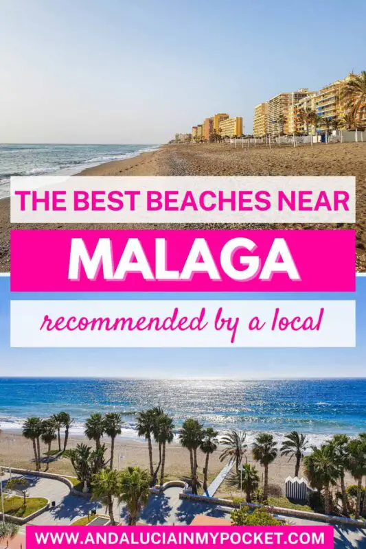 The best beaches near Malaga pin 