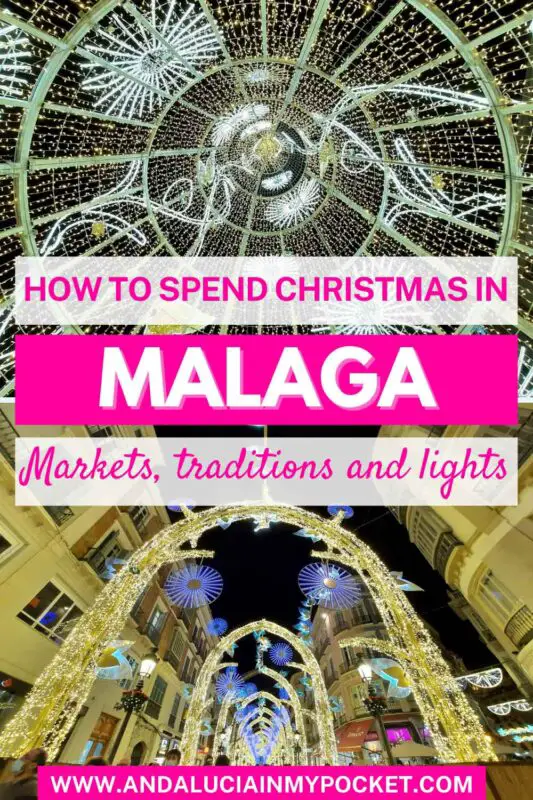 Christmas in Malaga pin