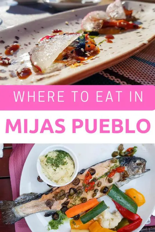 The best places to eat in in Mijas Pueblo - Pin