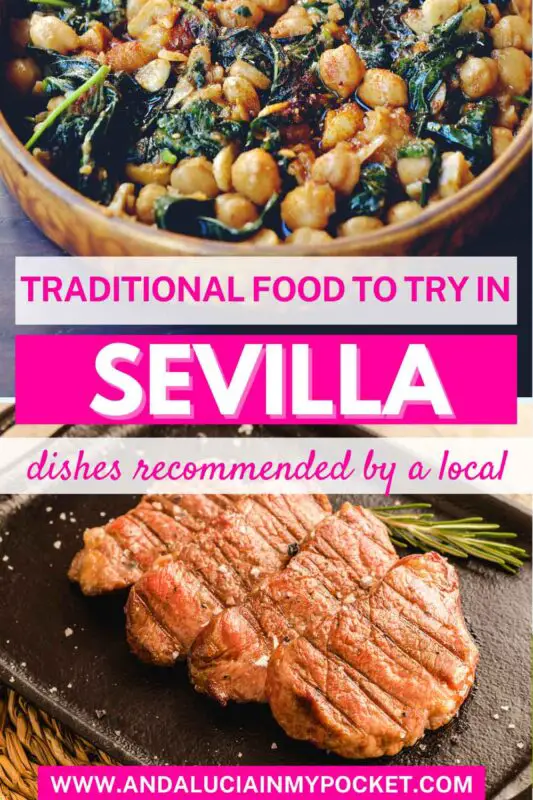 What to Eat in Sevilla – A Local Sevillian Food Guide pin